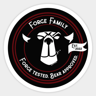 Forge Family Pride Sticker